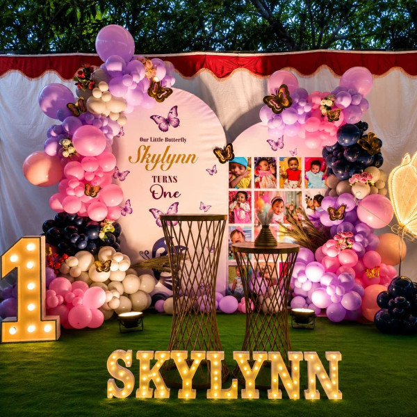 Photo gallery birthday decor