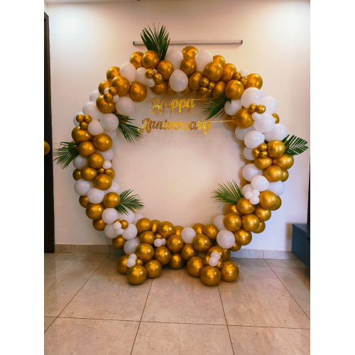 Ring Anniversary decor 