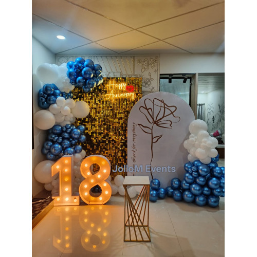 Anniversary special decor 