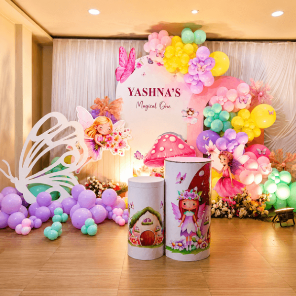 Butterfly pastel theme decor
