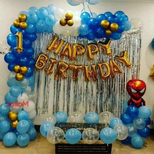 Spider man theme decoration (Wall decor)
