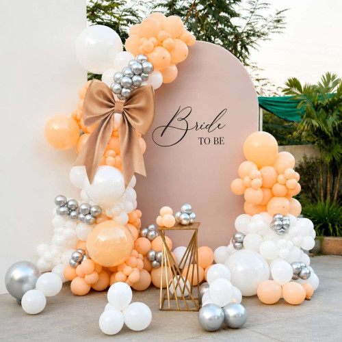 Elegant Bride to be decor 