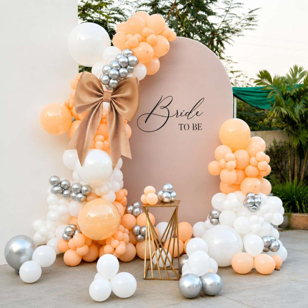 Elegant Bride to be decor 