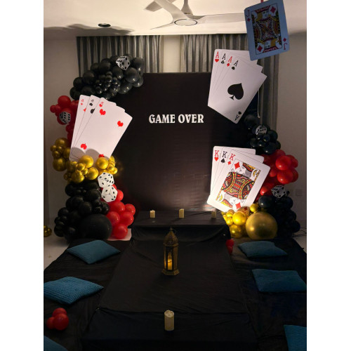 Game over decor