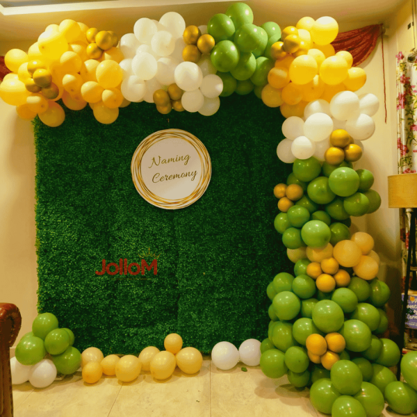 Naming ceremony decoration