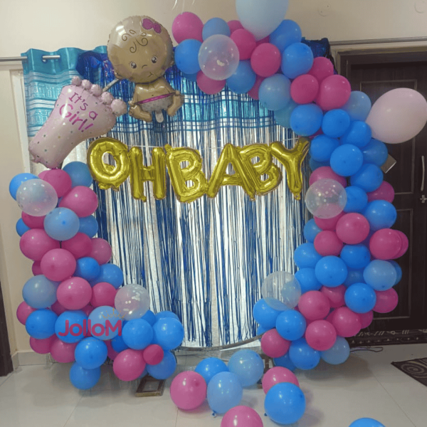 It's a girl welcome decoration