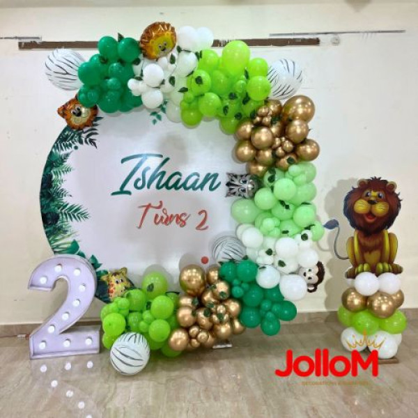 Lion king theme birthday decoration