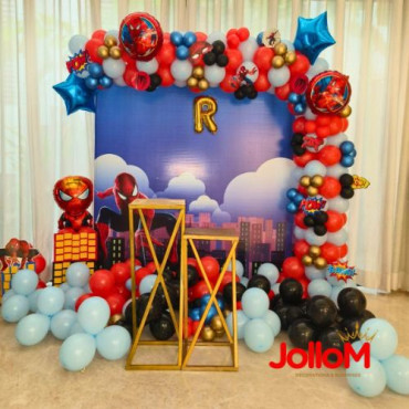 Spider-Man Birthday Theme Decor