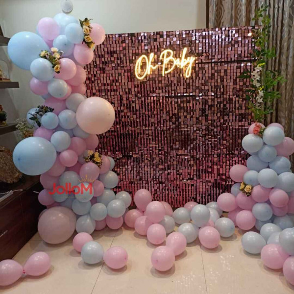 Classy baby shower decoration