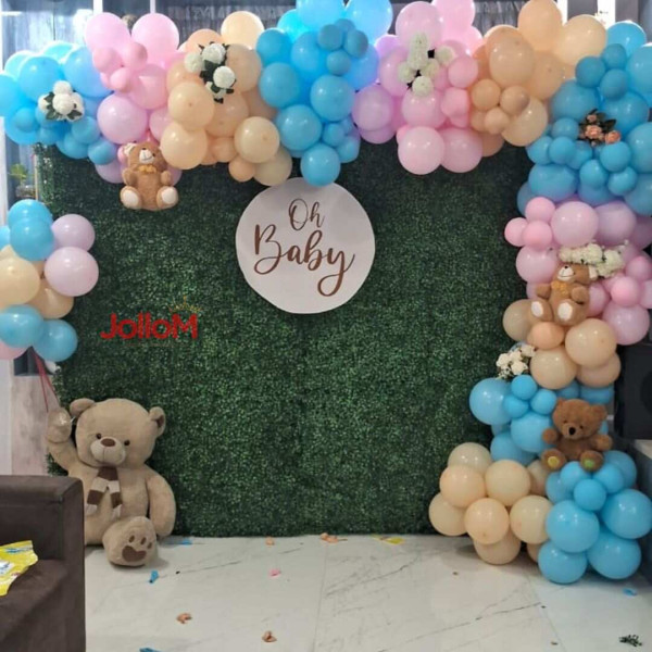 Teddy theme baby shower decor