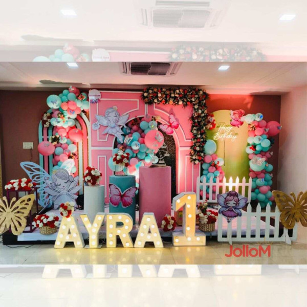 Fairy theme stage decoration