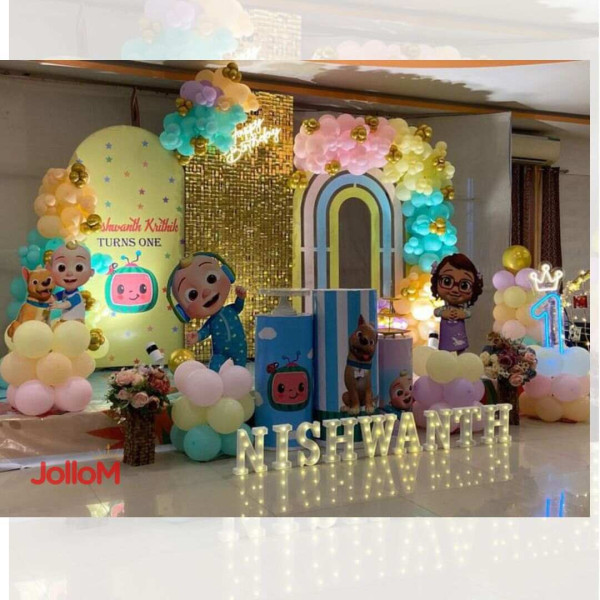 Coco melon stage decoration