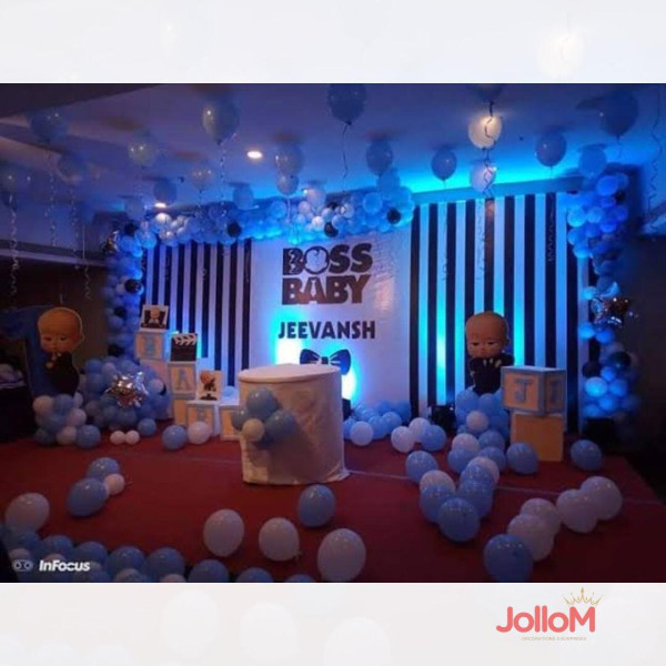 Boss baby boy stage decoration
