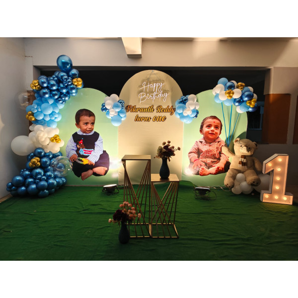 Image theme birthday decoration