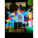 Cocomelon Birthday stage decor 