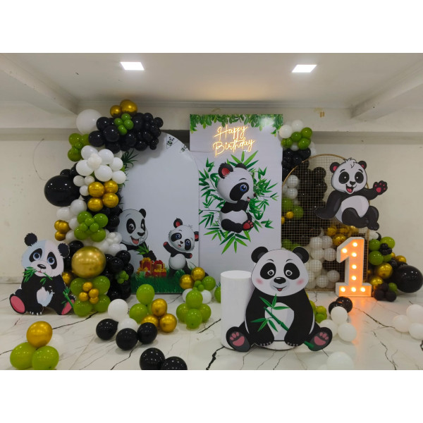Panda Theme Birthday Decor 
