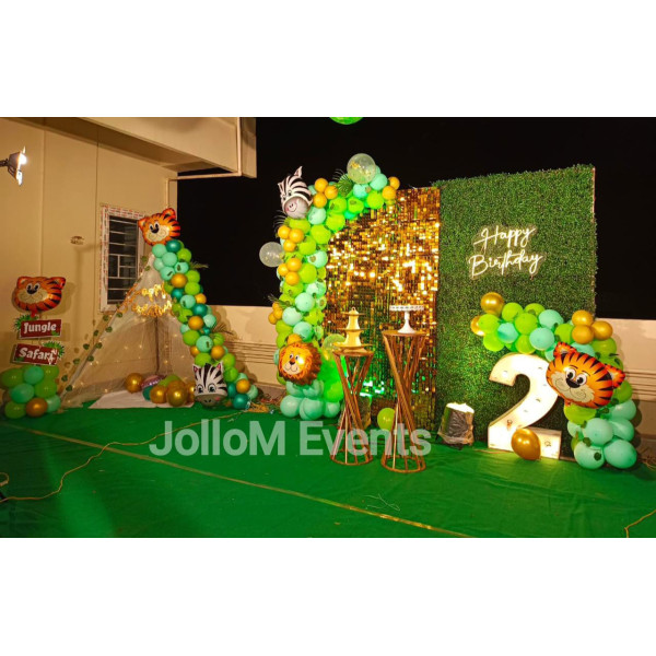 Jungle theme decoration