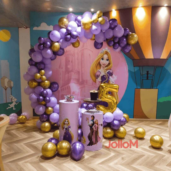 Rapunzel birthday decoration