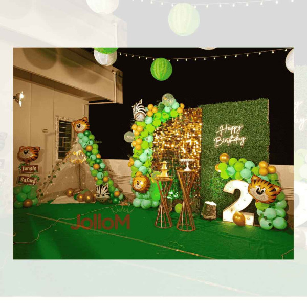 Jungle theme Special kid birthday decoration