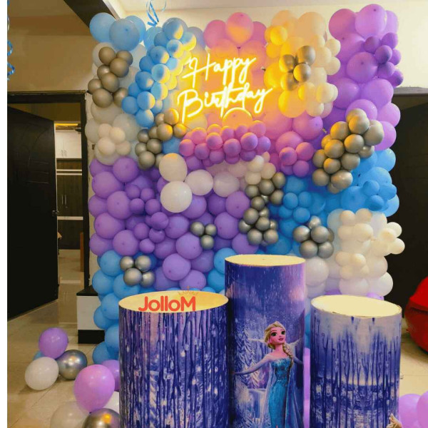 Wall balloon decoration