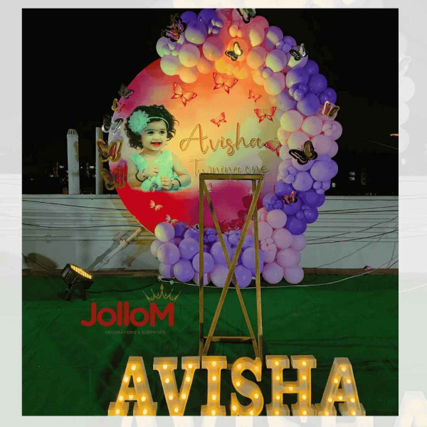 Baby Girl ring decoration