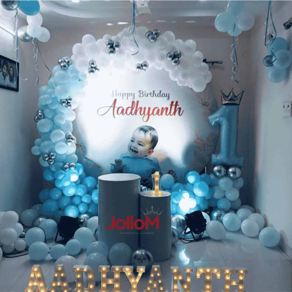 Baby birthday decoration