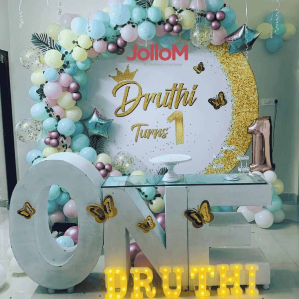 First birthday special decoration