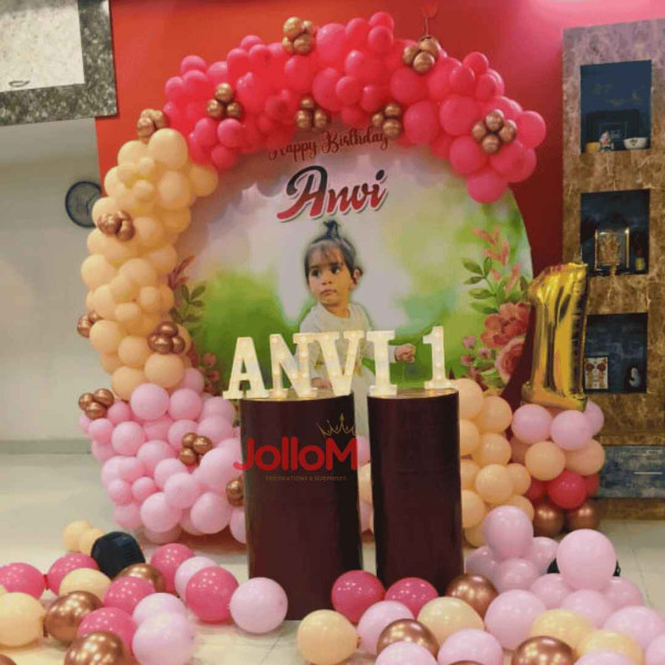 Balloon decoration for kid birthday
