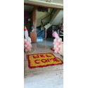 Flower welcome decor