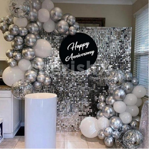 Cassy SilverAnniversary Decor