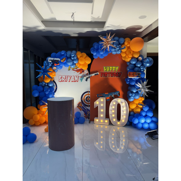 Firegun Theme decoration 