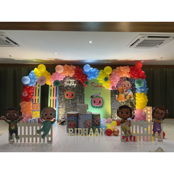 Cocomelon stage decor 