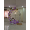 Mesh ring birthday decor 