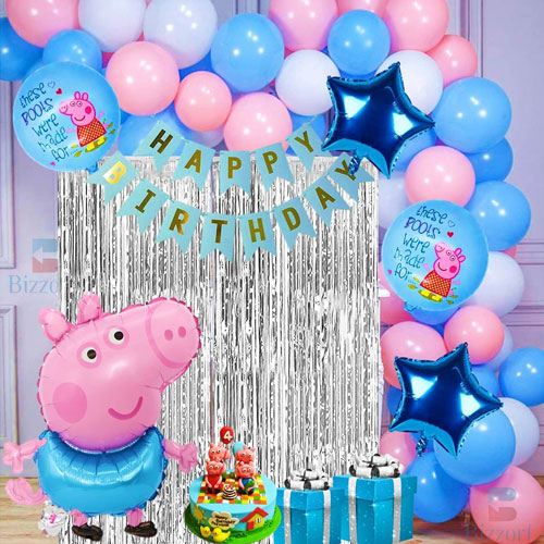 Peppa Pig Birthday Decoration